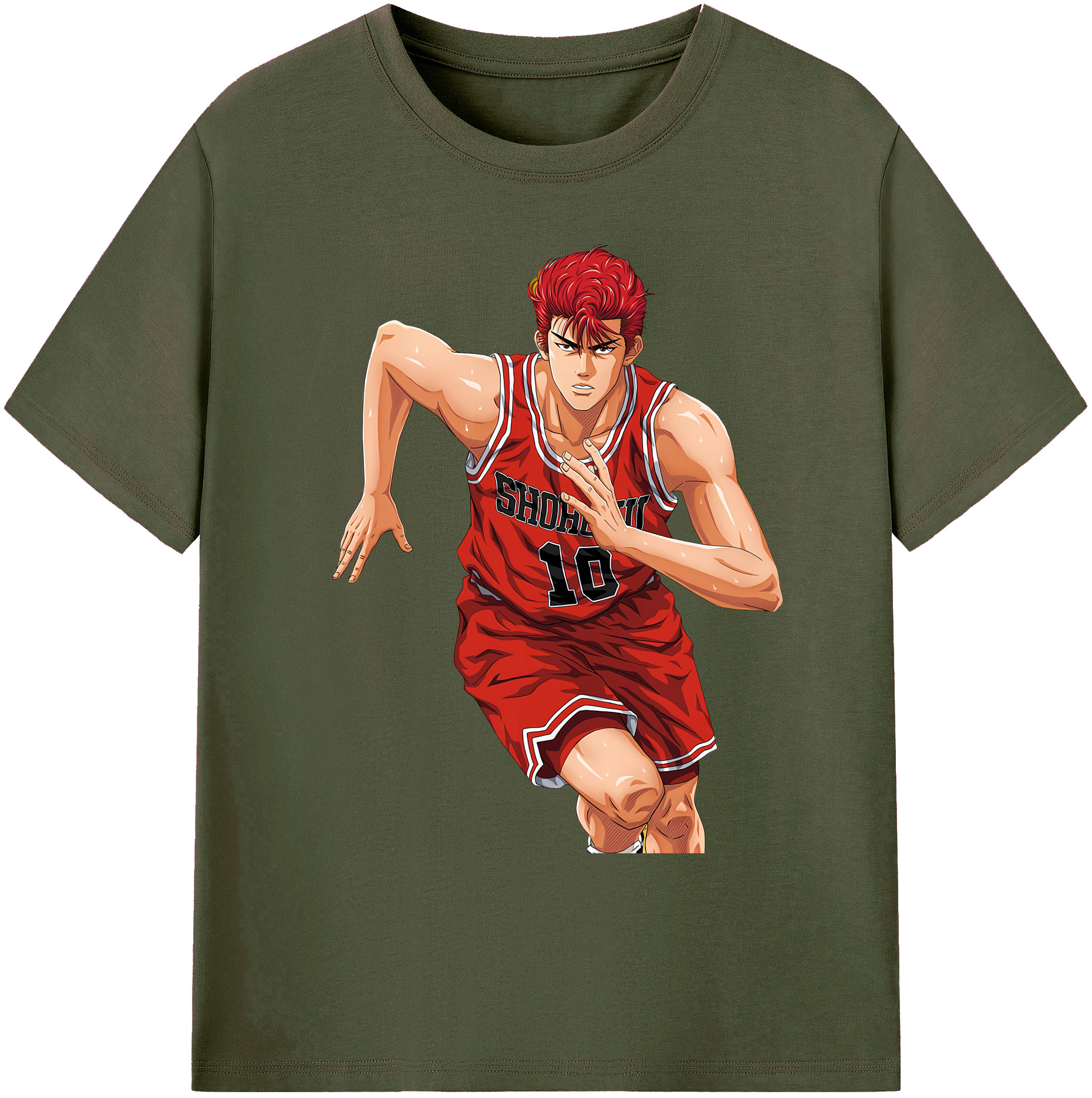 （画像用） SLAM DUNK／スラムダンク 綿100％ メンズ半袖Tシャツ｜肌触りやわらか＆通気性